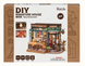 Конструктор 3D міні-будинок Robotime Rolife Coffe&Bar DG167 00-34652 фото 8