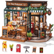 Конструктор 3D міні-будинок Robotime Rolife Coffe&Bar DG167 00-34652 фото 1