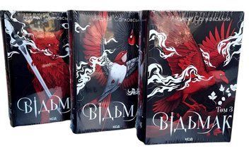 Комплект  книг " Відьмак" Том 1, Том 2, Том 3. Анджей Сапковський 00-39765 фото