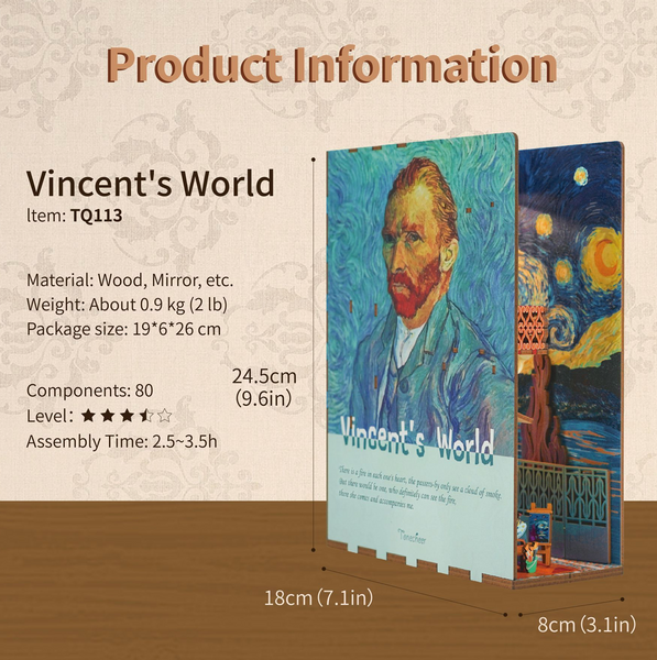 Бук Нук конструктор: Tonecheer Vincent`s World TQ113 00-45632789 фото