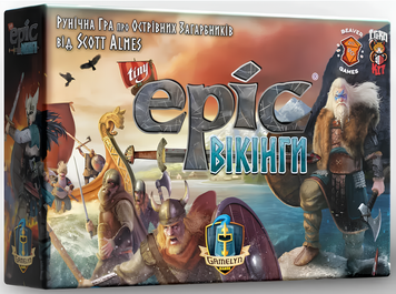 Настільна гра : Tiny Epic Вікінги (Tiny Epic Vikings) 00-3495450 фото